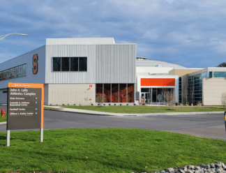 John A.Lally Athletics Complex!